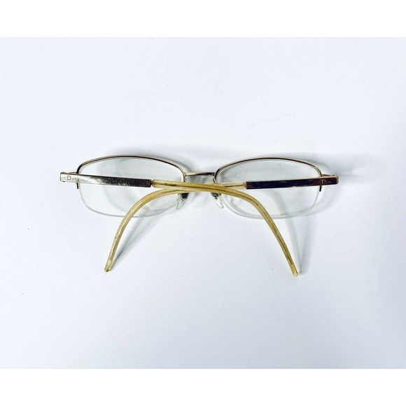 VTG Christian Dior Gold Glasses main image 10